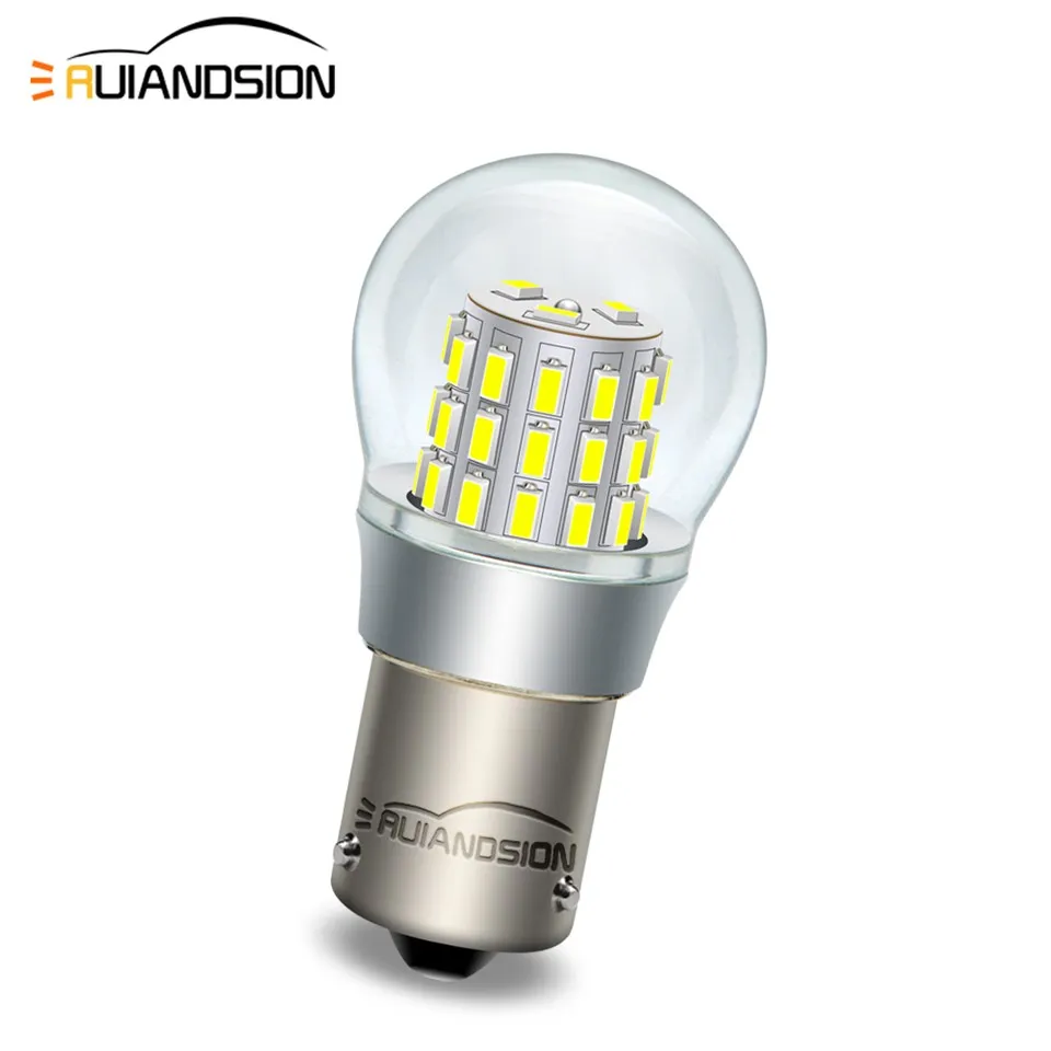 Ruiandsion BAU15S 3014 Canbus Led Reverse Lights In Stock 12V 24V White